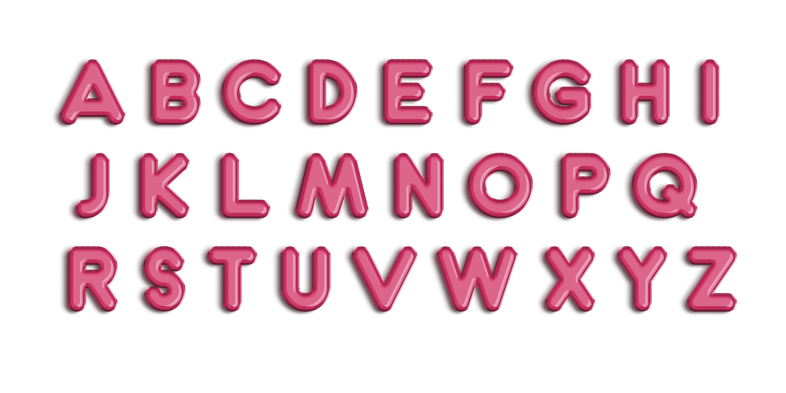 ballon font 2 abc