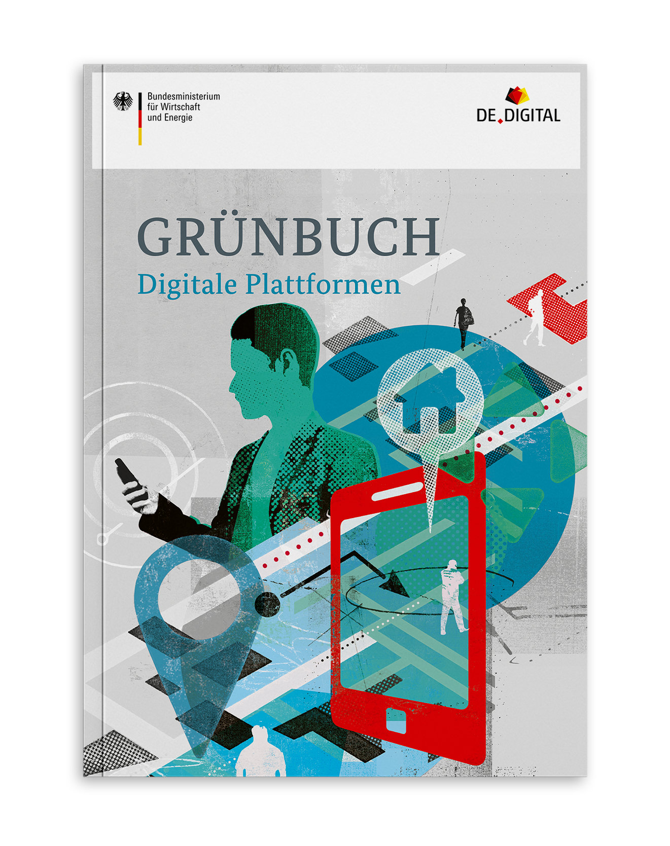 Editorial Design  Bundesministerium für Wirtschaft und Energie zu digitalen Plattformen