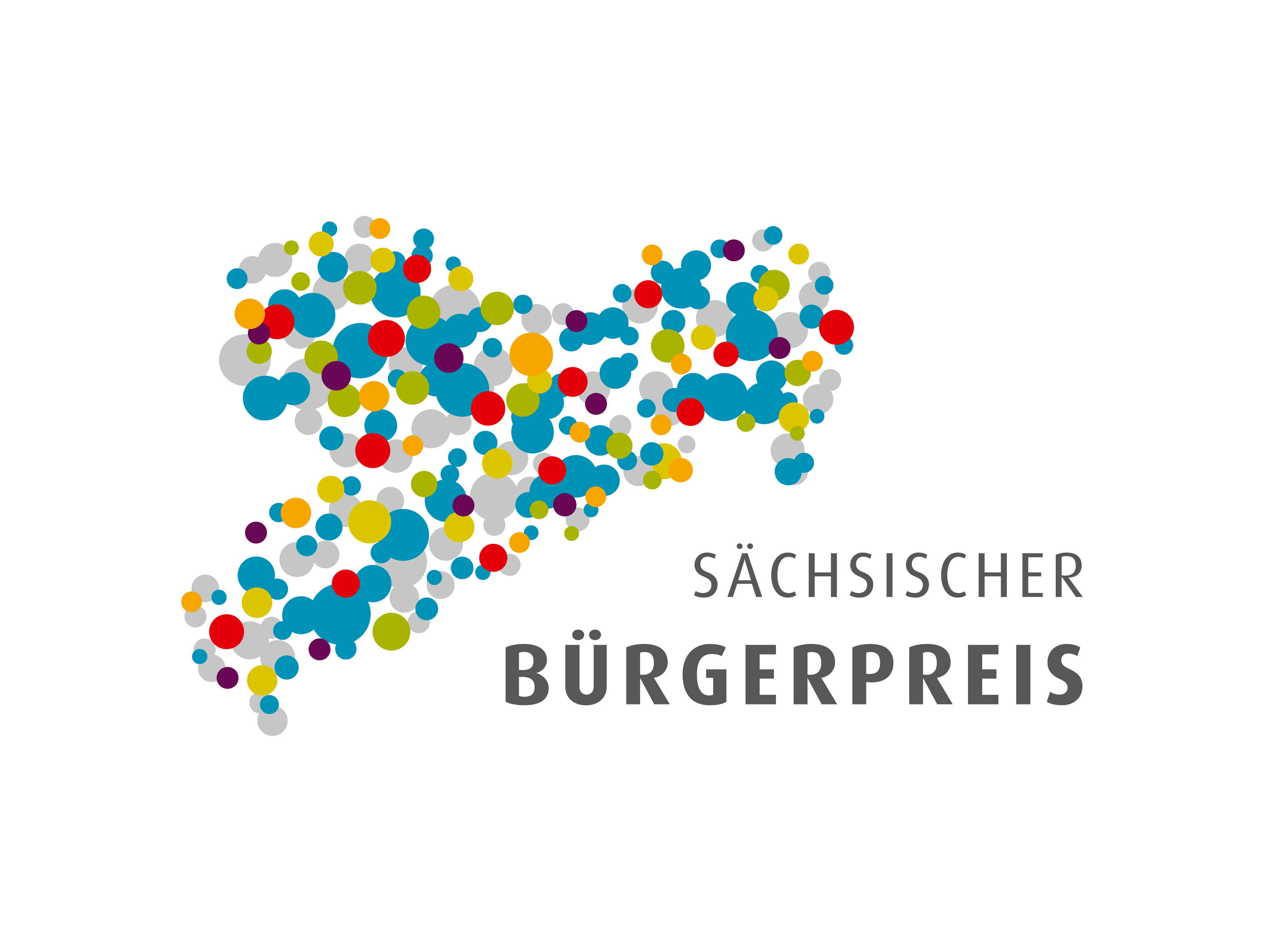 Eventdesign Logodesign Sächsischer Bürgerpreis 