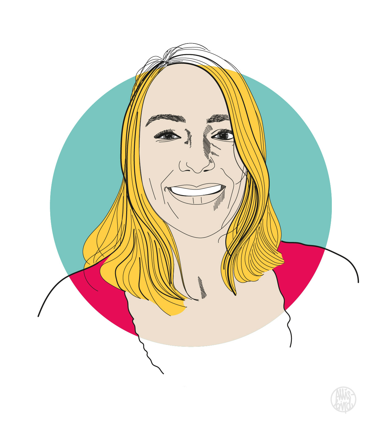 portrait-illustration-grafikdesign-maren-marie-goerke Porträt Illustration Maren Marie Goerke