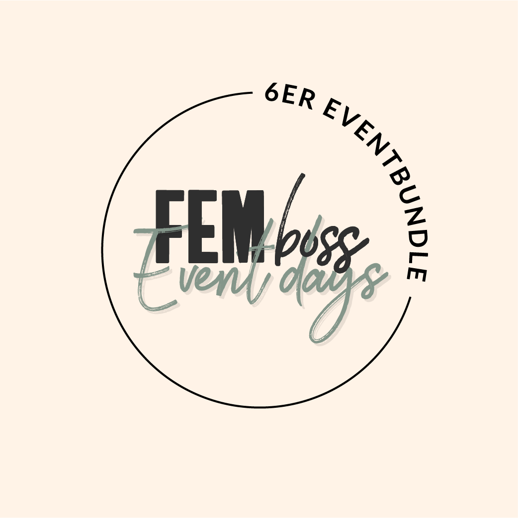 FEMboss corporate design eventreihe logo entwicklung EVENT DAYS ALLGEMEIN