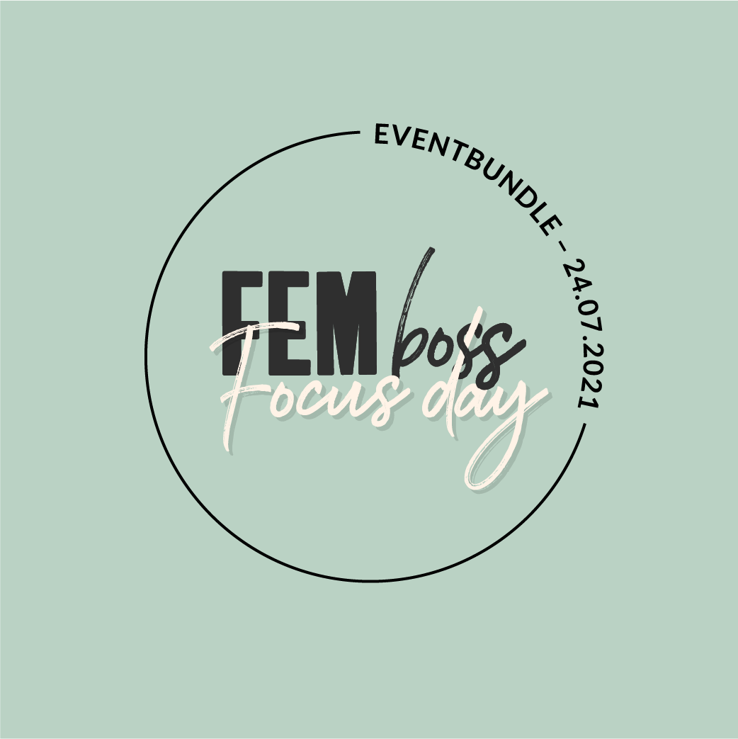 FEMboss corporate design eventreihe logo entwicklung FOCUS DAY