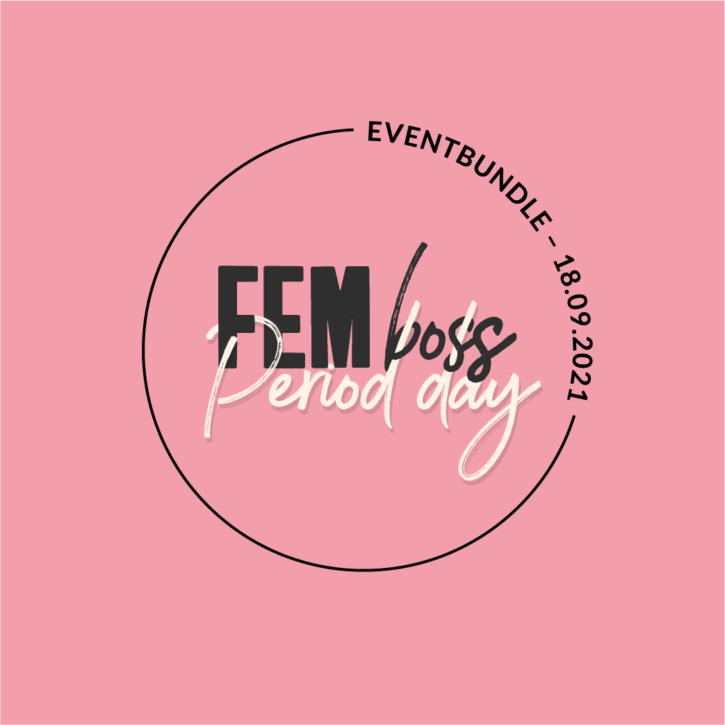 FEMboss corporate design eventreihe logo entwicklung PERIOD DAY