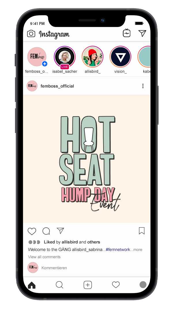 sabrinablumenthal social media design femboss hot seat