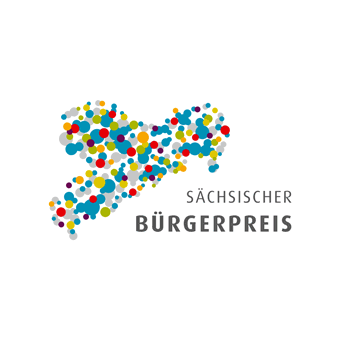 Animation von Logo Variante des Sächsischen Bürgerpreises